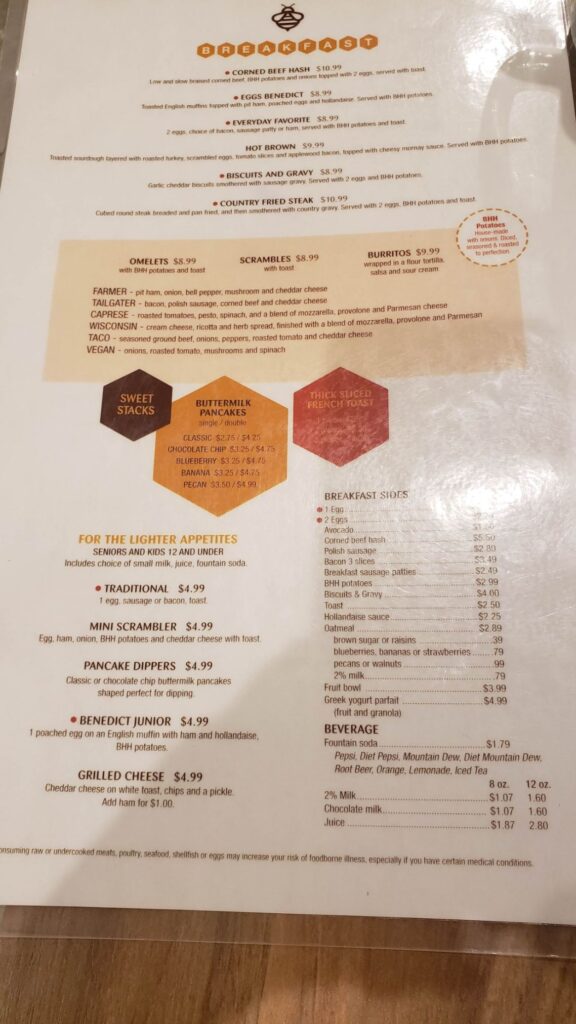 Black Honey Hashery Menu 6