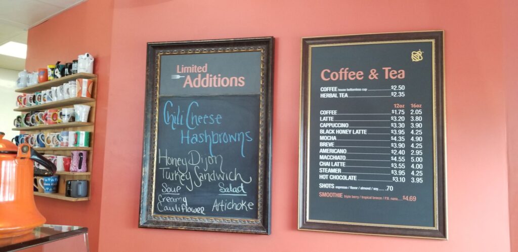 Black Honey Hashery Menu 8